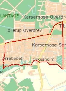 Rammeområde 2.S3 Plannummer 2.S3 Karsemose Syd Sommerhusområde Min. grundstørrelse 1200 Her gælder også 3.3, 4.1, 6.