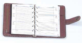 A-PLAN Kombineret kalender og tegnebog