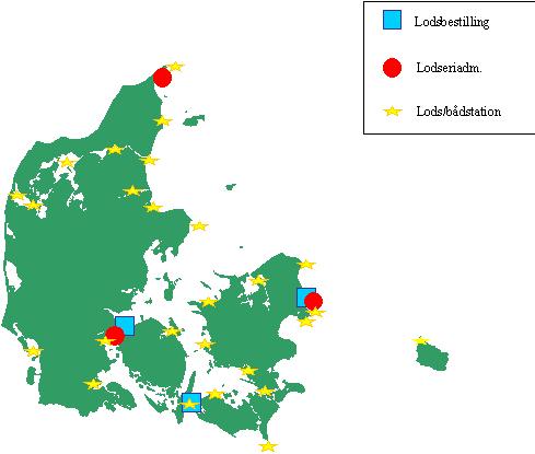 Farvandslodseriet, hvor af de fem lodsstationer og seks lodsbåde hidtil var under Limfjorden lodseri.