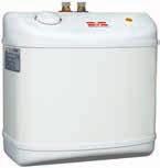 Elvandvarmere til trykløs installation A METRO TERMs mindste elvandvarmer på 5 liter er beregnet til ét tappested, fx ved en køkken- eller håndvask, hvor der er ikke er ført varmt vand.