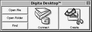 Dobbelt-klik på Digita Desktop TM ikonen. Kontrollér følgende, hvis kamerapanelet ikke vises: 1. Er kamera og PC seriel adapter forbundet korrekt? (Se side 15). 2.