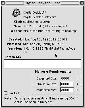 Marker Digita Desktop TM ikonen, og klik på den.