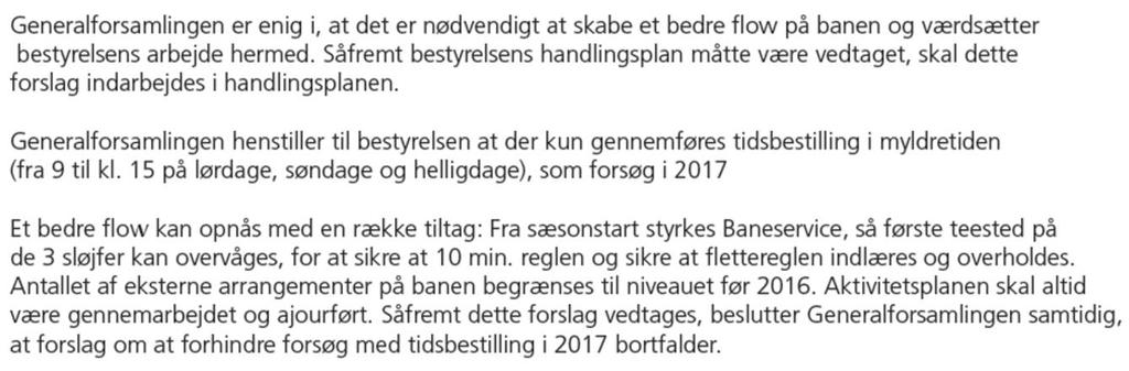 Poul Hedegaard #1463: Vi er to der har stillet alternativt forslag: VI syntes at det er uheldigt at HP er koblet sammen med TB. Vi har derfor stillet forslaget om TB i myldretiden.