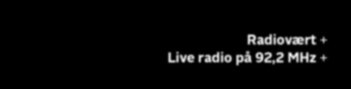 .. ling reudvik Softwa s p p a il p og s Radiovært + Live radio på 92,2 MHz + UngAalborg s mediehus.