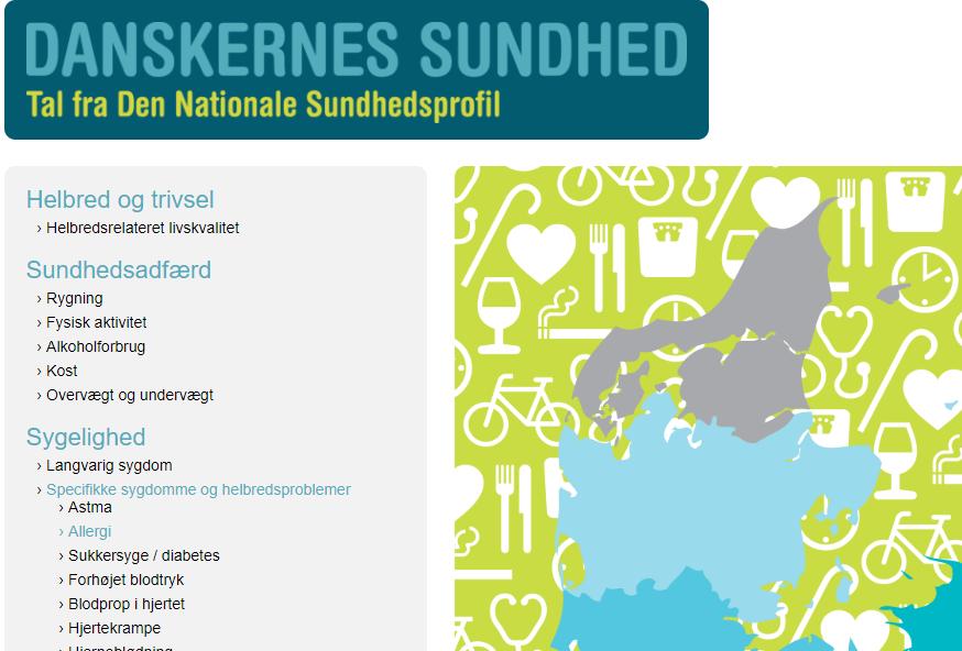 Danskernessundhed.dk / tal fra Den Nationale Sundhedsprofil 2010, 2013 og 2017 www.danskernessundhed.