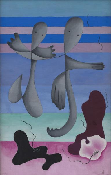 SURREALISTISKE DRØMMELANDSKABER 10 Surrealismen var en pragtfuld periode ja, i det hele taget den bedste i min malereksistens. Rita Kernn- Larsen, 1967 11 Fantomer (1934) Statens Museum for Kunst.
