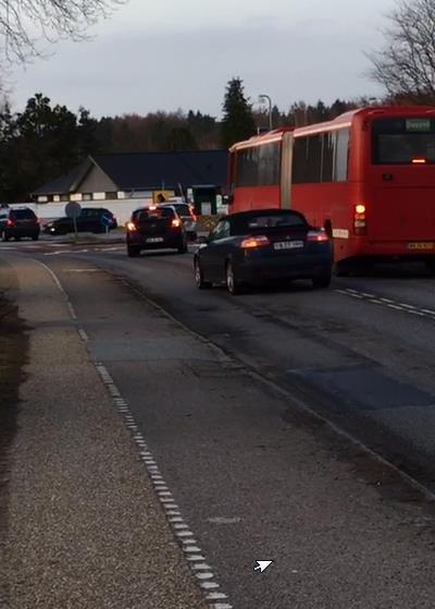 Ved Netto Nødebovej/Kildeportvej Fakta: Stor trafikmængde og ofte kaotiske tilstande grundet overhalinger af bla. bus Mange sving til Kildeportvej pga.
