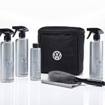 Plejeprodukt - Bilplejekit I stofpose med VW logo