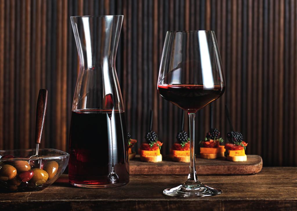 Vinkaraffel 1100 ml. 25 X + 79,95 SPAR 140,- Pris u. mærker 219,95 SPAR 64% Det er altid en fordel at dekantere en ældre rødvin, som kan have bundfald.