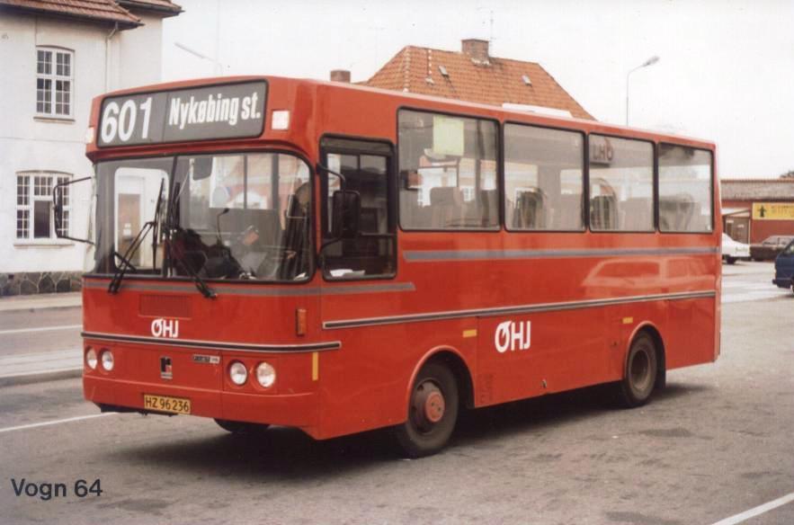 OHJ vogn 64 var en Fiat 315 med 28 siddepladser og 9 ståpladser, leveret til OHJ 1. november 1982.