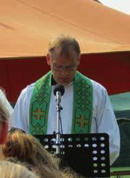 august fået nyt arbejde som kirkebogsførende sognepræst i