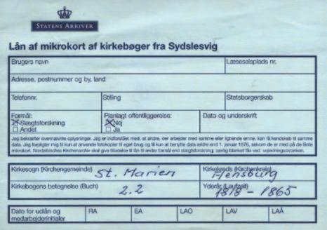 Hvordan finder jeg rundt i sydslesvigske kirkebøger? Af H.C. Elberg Anemonevej 29 2970 Hørsholm hcelberg@mail.