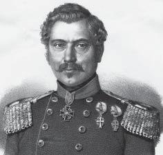 Oberstløjtnant Frederik Henckel. 1799-1855. Under slaget ved Isted førte han som chef for 2. Divisions Reserve også sin egen 1.