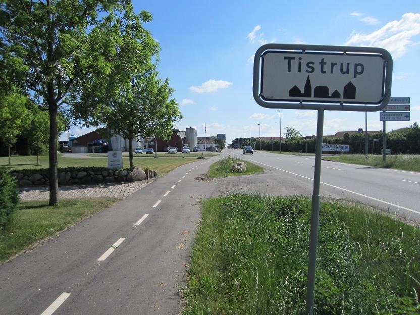 med byens position som kulturby. Planhæfte for Hodde-Tistrup Rekreative muligheder Befolkning Tistrup omkranses af åbent land.