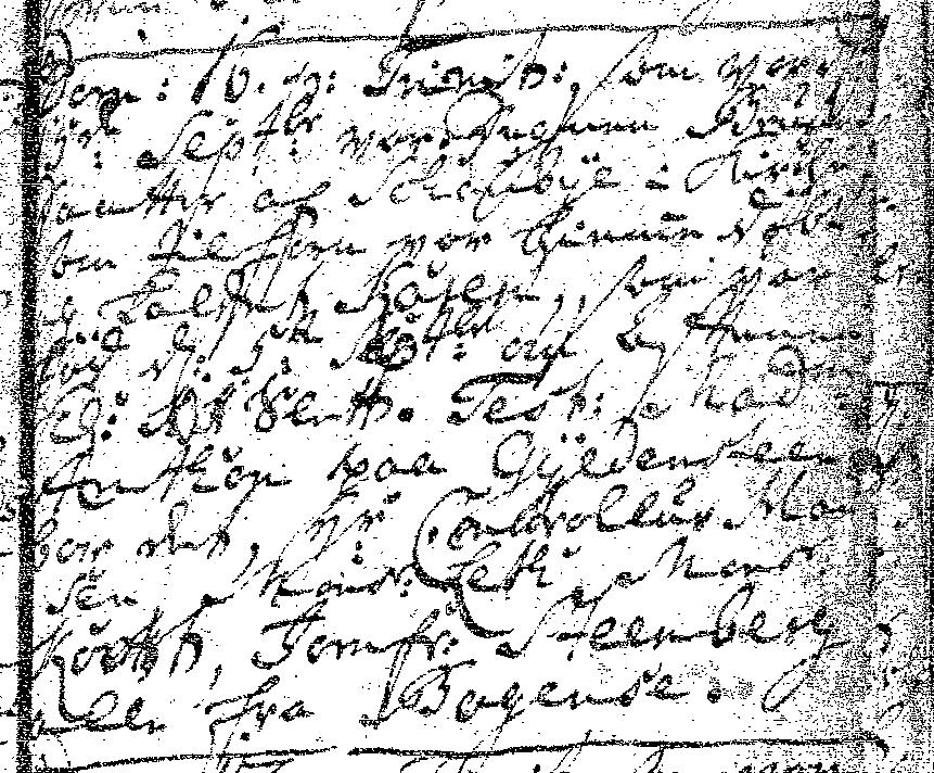 (1) Kirkebøger for Skovby sogn: 1782, 16 p.trin., 15.sep.