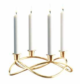 PLATED STAINLESS STEEL Candles for Candle holder: 3592421 H: 90 MM Ø: 260 MM DKK 849 / EUR 115 / GBP 95 / NOK 1069 / SEK 1029 3586474 / SEASON EXTENSION & BROWN LEATHER CORDS, MIRROR Candle holder