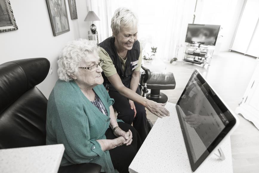 Digitalt værktøj til pleje og omsorg Sætter medarbejdernes faglighed og kerneopgaver i