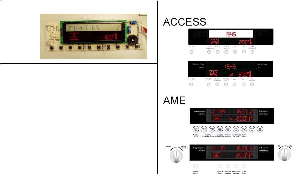 OVC1000 + Kronos 3 Mærker & varianter Funktioner 2 displays (2-farvet & rødt) tekst-display (valgbart sprog) temperaturforslag varmevisning visning