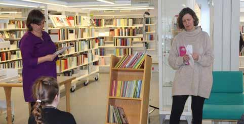 2.a på Ejby Bibliotek I 2.a har vi besøgt Ejby Bibliotek. Her fik vi en booktalk af bibliotekarerne Line og Mette.