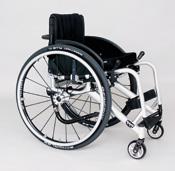 Kørestolene er udviklet med udgangspunkt i barnets størrelse,