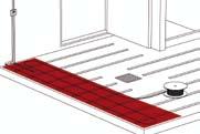 Og så er det let at montere JO-EL Gulvvarmekabler: Mål o - rul ud - sartl - og læg gulv.