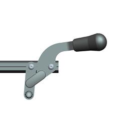 locks (only for brakes with straight handles, right + left) Forlængere til bremsehåndtag (kun