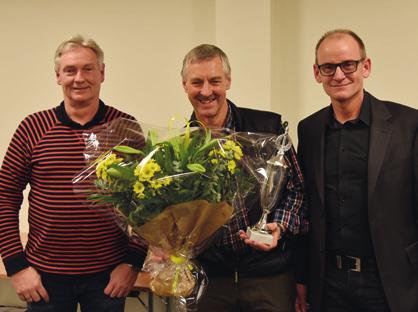 Pokaloverrækkelse og oplæsning af indstilling blev foretaget af Ole Christensen, Fodbold. Hæderspokal 2015 (skænket af Michael Jensens Fond): Inge Nowack, Volleyball.