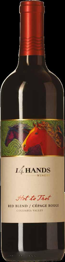 144,- pr. flaske Dette røde blend er hovedsageligt produceret af Merlot og Syrah samt en række andre druer, der alle er dyrket i Columbia Valley i staten Washington.