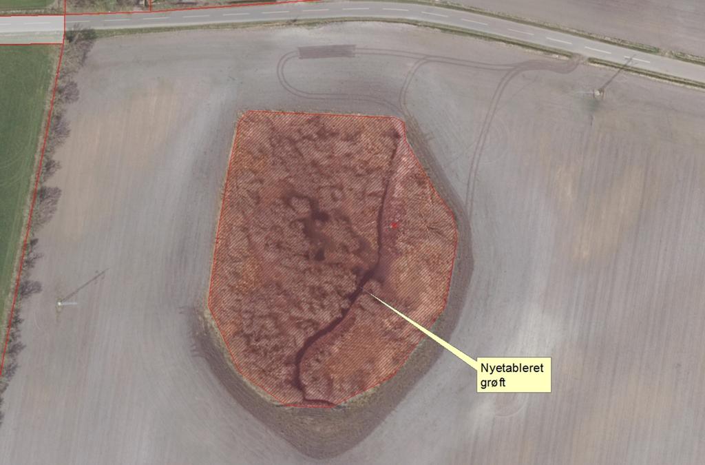 Forhold nr. 15 (Matr.nr. 1c Hessel By, Hodde) Der er i 2016/2017 gravet en grøft igennem en beskyttet mose syd for Grødevej. Mosens areal er 8200 m2. Se kort nedenfor.