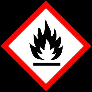 Side 2 af 10 2.2. Mærkningselementer Farepiktogrammer (CLP) Signalord Faresætninger Sikkerhedssætninger Følbare advarsler Fare H225 Meget brandfarlig væske og damp.