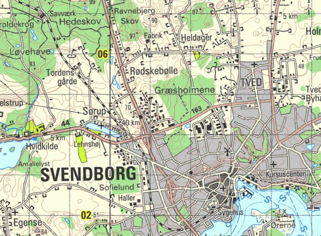 1. Baggrund og formål Region Syddanmark opstartede i 2011 geologisk modellering i Svendborg by (figur 1).