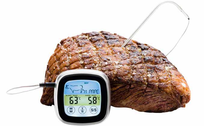 DEN RIGTIGE TEMPERATUR Velstegt kød kræver styr på temperaturen.