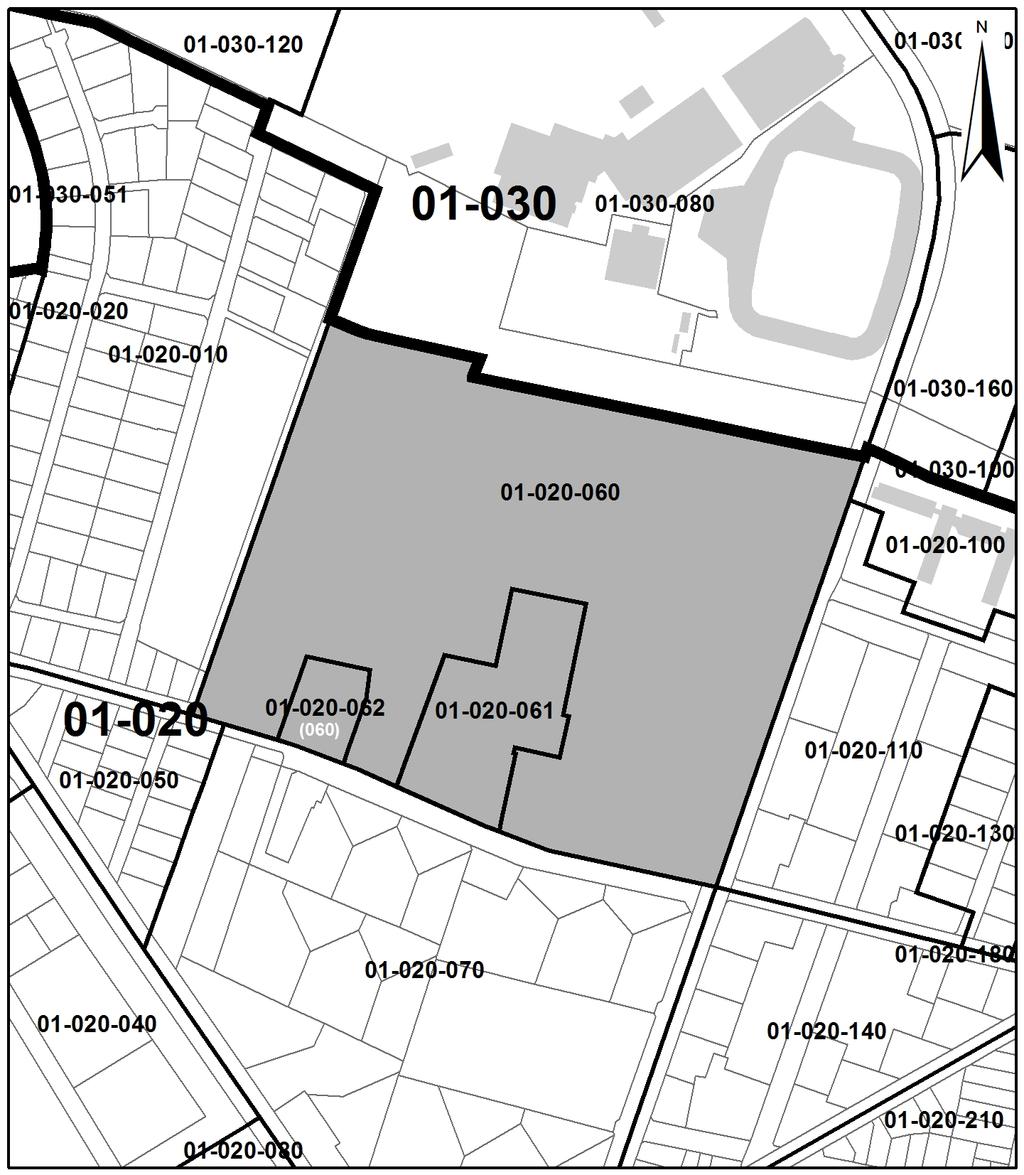 Rammedel Af kortet kan ses at ændringen vedrøre enkeltområde 01-020-061 og at enkeltområde 01-020-62 udskilles fra enkeltområde 01-020-060.