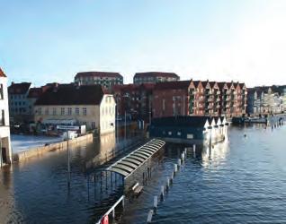 Projektet er gennemført for Kerteminde Kommune og er medfinansieret af Realdania. JYLLINGE-NORDMARK OG ROSKILDE HAVN I Jylllinge-Nordmark sikres 494 af områdets ejendomme mod oversvømmelser.