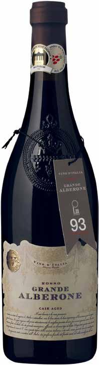 479 95 399 95 Blandt top 1% af alle vine i verden Vivino 96 Point Grande Alberone Rosso Italien14,5% 75 cl En rigtig imponerende rødvin.
