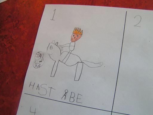 Early Years Transition Programme Oppe på hesten sad en prins Dato: Barnets/børnenes navne Udfyldt af Institution/skole Dokumentation Sune --- --- Historien Sune er startet på sin tegneserie.