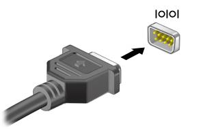 Fjernelse af en USB-enhed FORSIGTIG: USB-stik.