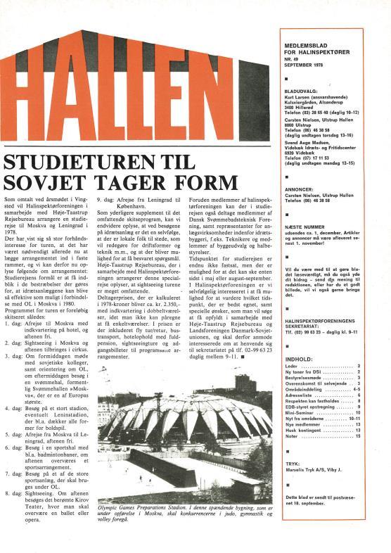 LIDT HISTORIE Tidligere næstformand Helmer Haarslev, 1978: Respekt for den enkelte leder såvel som HI kræver
