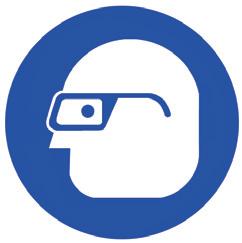 Driftsvejledninger ADVARSEL Brug altid beskyttelse til øjnene for at beskytte dine øjne mod snavs og andre fremmedlegemer.