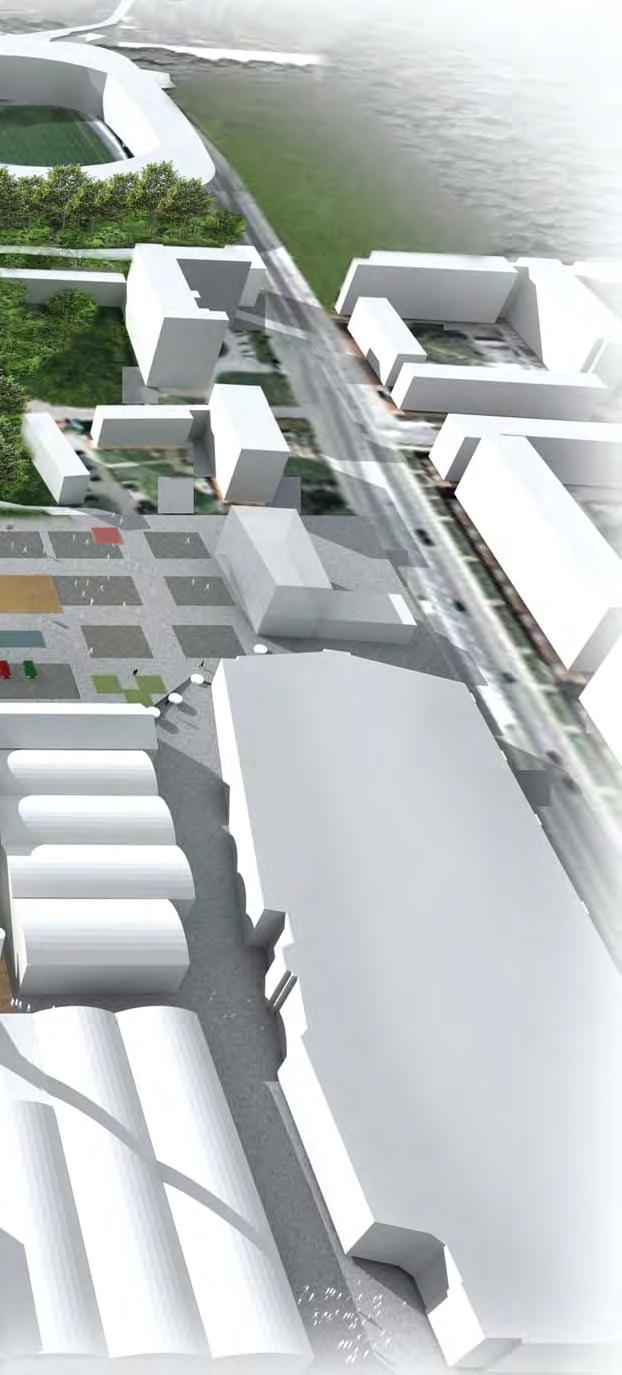 Visionen for Masterplanen er Arena Idrætsparken og Tovværksområdet er under fortsat udbygning.