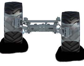 Optimale egenskaber i marken og på vejen Ud over de klassiske fordele ved et chassisudligningssystem giver