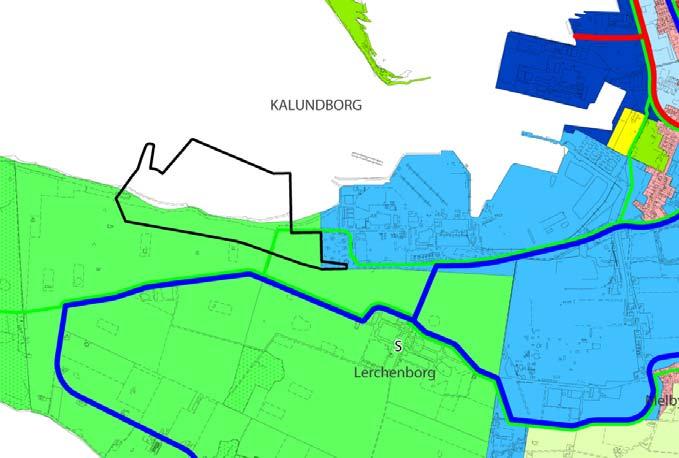 3.7 Forholdet til Kommuneplan 2000-2012 for Kalundborg Kommune Hovedstruktur Den gældende kommuneplan for området er Kommuneplan 2000-2012 for Kalundborg Kommune. Figur 3.