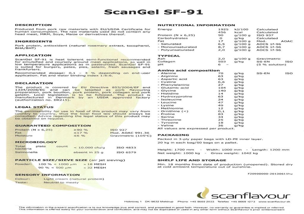 ScanGel SF-91 11.2 Proces data Røgskab (Opvarmning) Date dd-mm-yyyy Time HH:mm:ss Chamber C Humid.