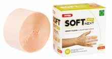 SOFT NEXT Soft Next er et hudvenlig, latexfrit plaster til behandling af sår og rifter.
