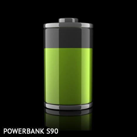 Batteripakke S90 Oplader dobbelt så hurtigt som et A batteri. Oplades direkte fra en 220 volts stikkontakt. Er modtagelig overfor vind og vejr Det taget kun 4-6 timer, at oplade.