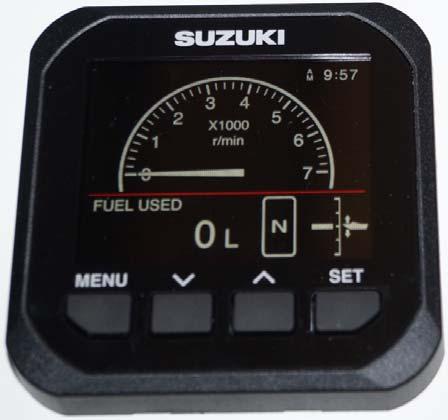 lavt olietryk vises dette med et tydeligt ikon, hvor det på det analoge instrument vises som en blinkkode.