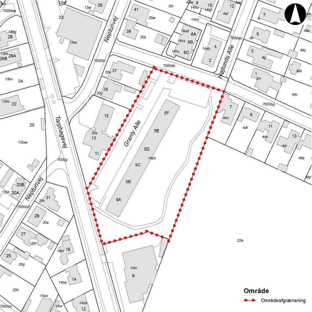 Redegørelse Redegørelse Lokalplan 02-040-0004 Fovrfeld Boliger ved Granly Allé, Esbjerg Lokalplanområdets placering 1.