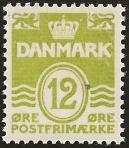Færøprovisorier bølgelinje 1940-41 som frankeringsetiketter I 2015 udsendte det færøske postvæsen fire frankeringsetiketter med provisorierne, hvoraf de tre var med bølgelinjefrimærket, AFA 2A, 3 og