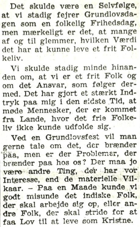 Forstander Arne Fog Pedersen, Rødding
