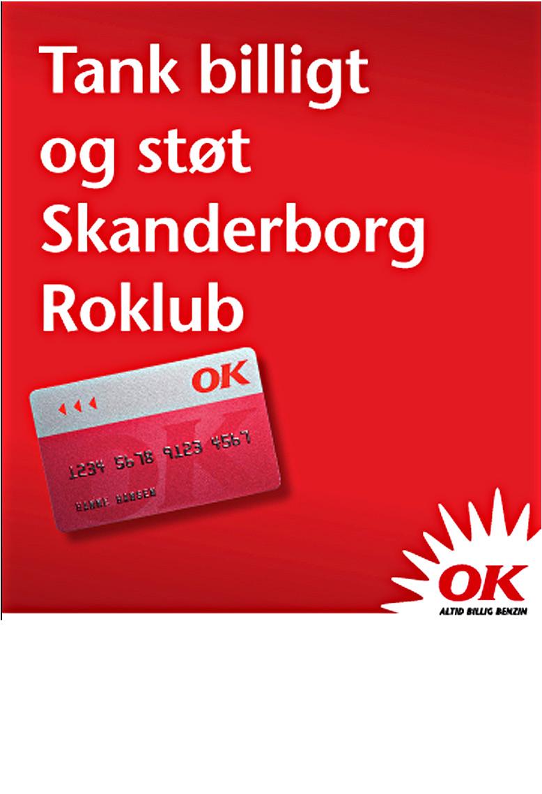 Du kan støtte Skanderborg Roklub, hver gang du tanker.